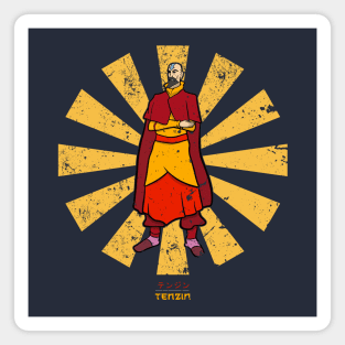 Tenzin Retro Japanese Avatar Magnet